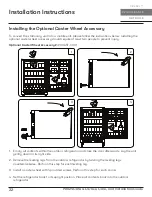 Preview for 22 page of Zephyr Presrv PRR24C01AS-OD Use, Care And Installation Manual