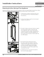 Preview for 18 page of Zephyr PRW24C02BBSG Use, Care And Installation Manual