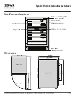 Preview for 43 page of Zephyr PRW24C02BBSG Use, Care And Installation Manual