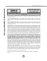 Preview for 20 page of Zephyr Twister AK8000BS Use, Care And Installation Manual