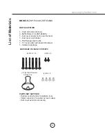 Preview for 6 page of Zephyr ZSP-E48AS Use, Care And Installation Manual