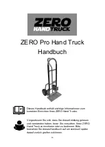 Preview for 13 page of Zero Hand Truck Pro Handbook