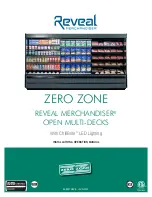 Zero Zone Reveal Merchandiser ORMC75-MX Installation & Operation Manual preview
