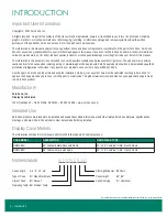 Preview for 4 page of Zero Zone Reveal Merchandiser ORMC83D Installation & Operation Manual