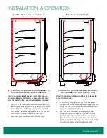 Preview for 11 page of Zero Zone Reveal Merchandiser ORMC83D Installation & Operation Manual