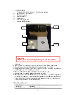 Preview for 2 page of Zeux 3 inches Bluetooth Portable thermal printer User Manual