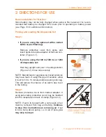 Preview for 14 page of Zevex Infinity Orange Operator'S Manual