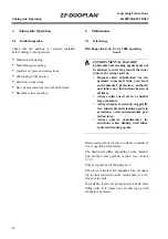 Preview for 32 page of ZF-DUOPLAN 2K800 Operating Instructions Manual