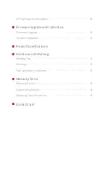 Preview for 4 page of Zhiyun CRANE - M2 S User Manual