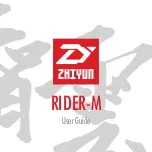 Zhiyun RIDER-M User Manual preview