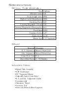 Preview for 3 page of Zhumell ECLIPSE 114 User Manual