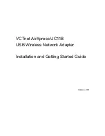 Zida VCTnet AirXpress UC11B Installation And Getting Started Manual preview