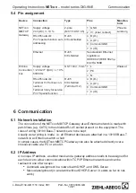 Preview for 12 page of ZIEHL-ABEGG NETcon DIG-9NE Operating Instructions Manual