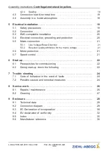 Preview for 3 page of ZIEHL-ABEGG RE P Series Assembly Instructions Manual