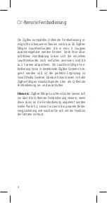 Preview for 3 page of ZIGBEE Q-Remote Manual