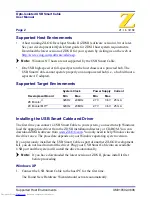 Preview for 2 page of ZiLOG ZUSBSC00100ZACG User Manual