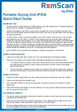 ziltek REMSCAN Quick Start Manual preview