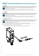 Preview for 6 page of Zimmer GEP2000 Series Installation And Operating Instructions Manual