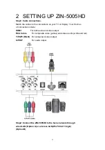 Preview for 11 page of Zinwell ZIN-5005HD User Manual