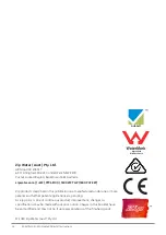 Preview for 36 page of Zip HydroChill Te-Mix Aqua 15 Installation Instructions & User Manual