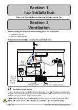 Preview for 10 page of Zip HydroTap G4 BCS160/175 Installation And Operating Instructions Manual