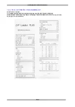 Preview for 78 page of Zip Loaden plus Owner'S Manual