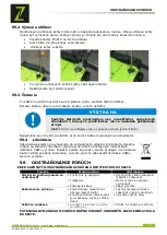 Preview for 90 page of ZIPPER MASCHINEN 9120039232669 User Manual