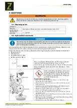 Preview for 22 page of ZIPPER MASCHINEN ZI-HS14TN User Manual