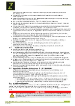 Preview for 11 page of ZIPPER MASCHINEN ZI-RMM94H 230V User Manual