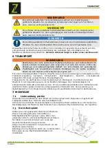 Preview for 12 page of ZIPPER MASCHINEN ZI-RMM94H 230V User Manual