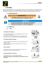 Preview for 13 page of ZIPPER MASCHINEN ZI-RMTR40V-AKKU User Manual