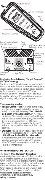 Preview for 2 page of Zircon SuperScan K1 User Manual