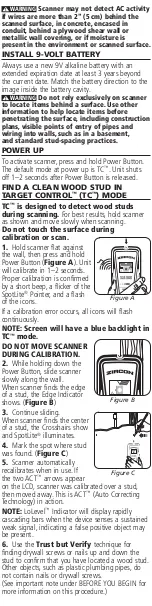 Preview for 3 page of Zircon SuperScan K1 User Manual