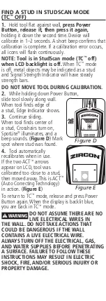 Preview for 4 page of Zircon SuperScan M1 User Manual