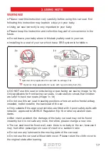 Preview for 17 page of Zizito BC702F Manual