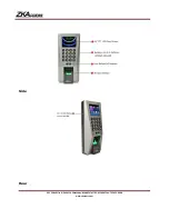 Preview for 3 page of ZKaccess F18 Manual