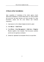 Preview for 25 page of ZKTeco iFace Series Installation Manual