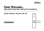 Preview for 12 page of ZKTeco ML100 Installation Manual