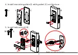 Preview for 9 page of ZKTeco PL10D Installation Instruction