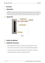 Preview for 3 page of ZKTeco ProBG3000 Series User Manual