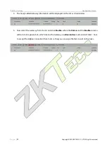 Preview for 11 page of ZKTeco RG4100+ Configuration Manual