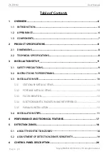 Preview for 5 page of ZKTeco ZK-D3180 User Manual