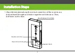 Preview for 4 page of ZKTeco ZL400 Installation Manual