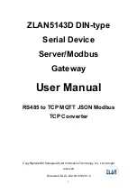 ZLAN 5143D User Manual preview