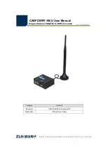 ZLG CANFDWIFI-100U User Manual preview