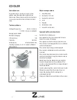 Preview for 4 page of Zline 89722 Instruction Manual