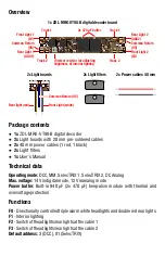 Preview for 2 page of Zmodell ZDL-MRK-VT98-B User Manual