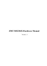 Preview for 1 page of Zmotion ZMC304X306X Hardware Manual