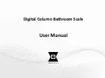 Znewtech Digital Column Bathroom Scale User Manual preview