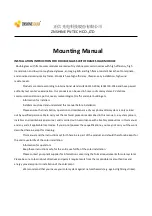 Preview for 1 page of Znshine Solar ZXM6-HD120 Mounting Manual